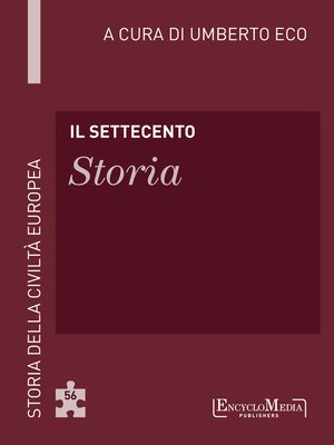 cover image of Il Settecento--Storia